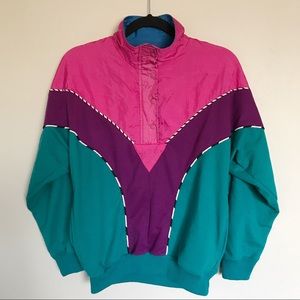 Lavon Petites Color Block Sweatshirt Size Petite Small Vintage 90’s Retro